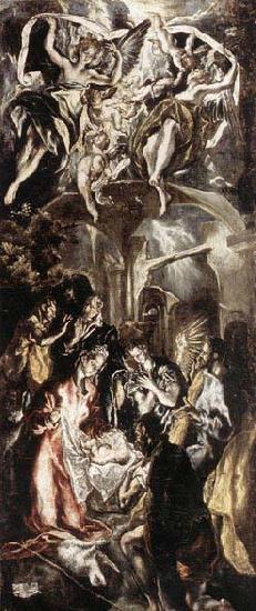 GRECO, El Adoration of the Shepherds oil painting image